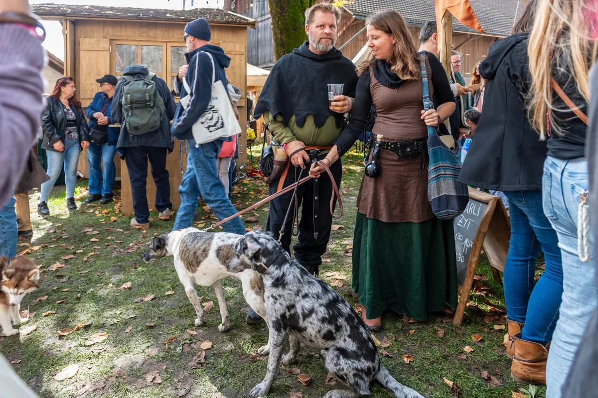 Am Wochenende hielt das Mittelalter in Bubikon Einzug mit dem Mittelaltermarkt.